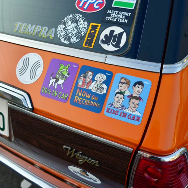 ▶︎import/euniさまステッカー/ブリーレノベルティ 霧島レイ】安全運転宣言オリジナルステッカー - ネコノミックス BOOTH