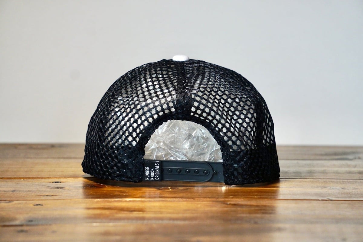 MMA×HUNGERKNOCK ORIGINALS Trucer Cap 白馬発！HUNGERKNOCK ORIGINALS×三八商店 | grannote グランノート