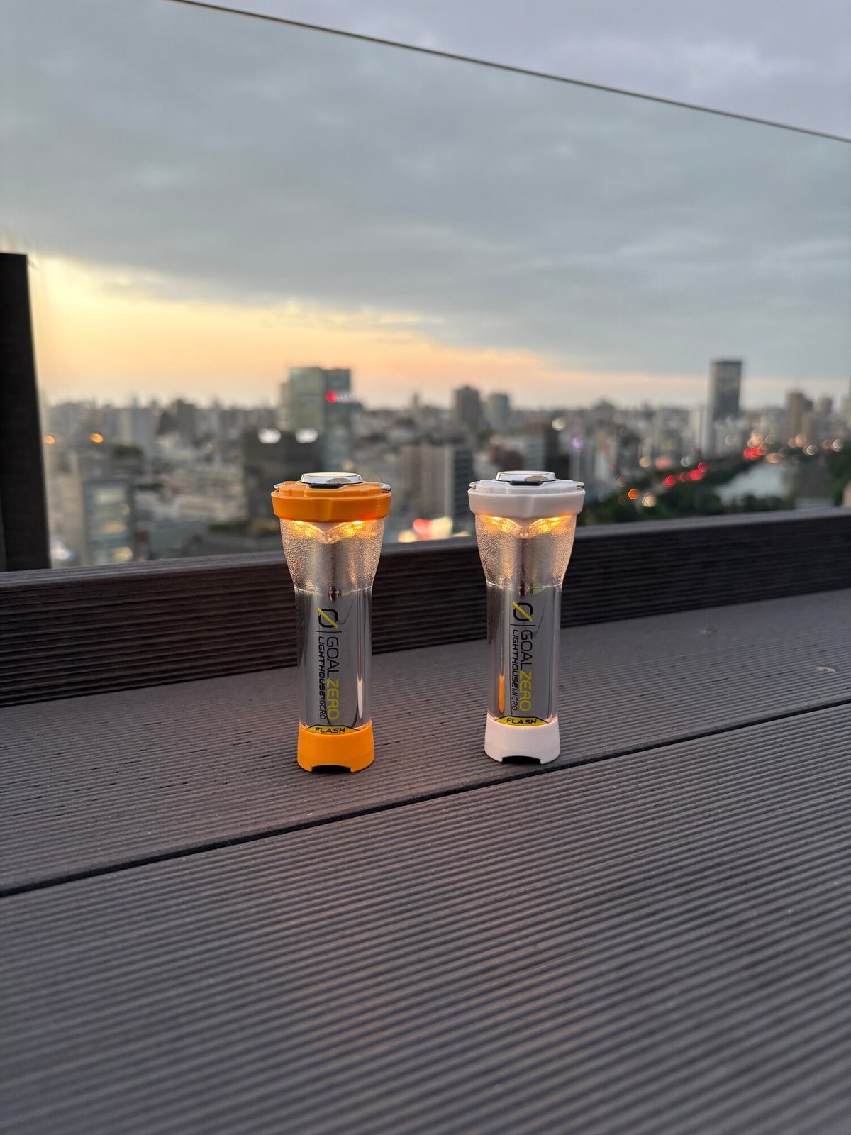 GOAL ZERO LIGHTHOUSE micro FLASH オレンジ 別注 GOAL ZERO