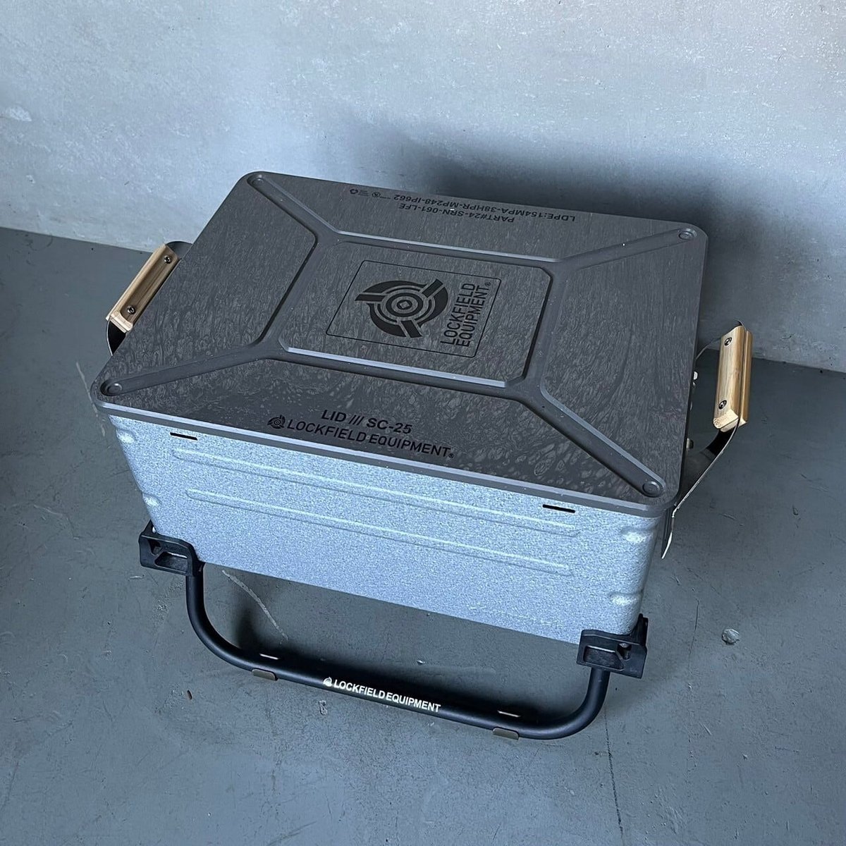 lockfield equipment 25 シェルコン　SC-lid BK lockfield equipment 25 シェルコン SC-lid BK lockfield