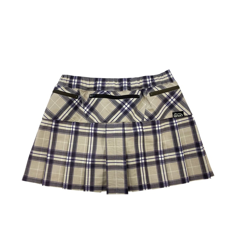 ranor TARTAN CHECK PLEATS SKIRTランニングスカート ranor(ラナー) TARTAN CHECK PLEATS SKIRT