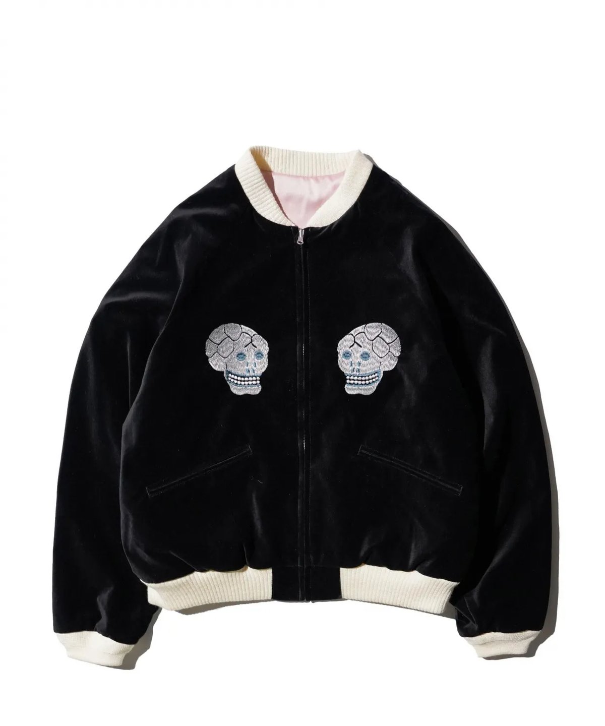 THRIFTY LOOK > SNAKE & SKULL SOUVENIR BLOUSON 