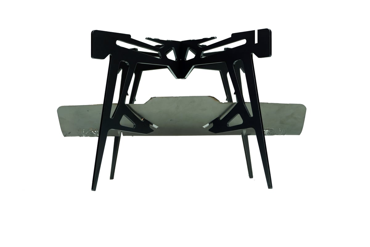 CAMPOOPARTS A3焚火台 火星人Mars Attacker CAMPOOPARTS>A4ソロ焚火台 火星人Kayak（カヤック） | UNWASTED