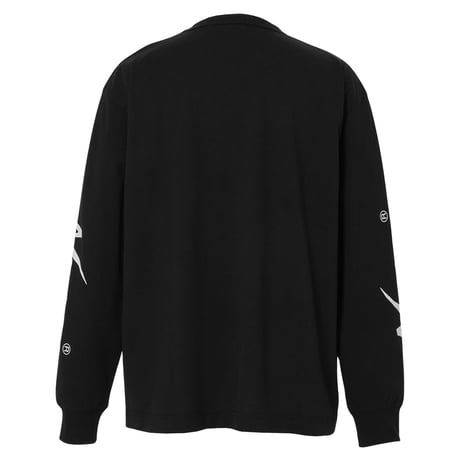 <NANGA> ECO HYBRID SLV LOGO L/S TEE(UNISEX)