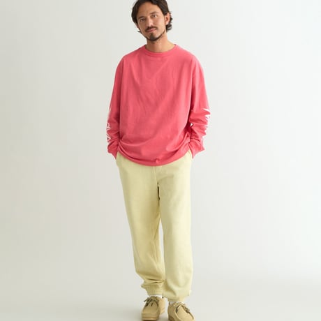 <NANGA> ECO HYBRID SLV LOGO L/S TEE(UNISEX)