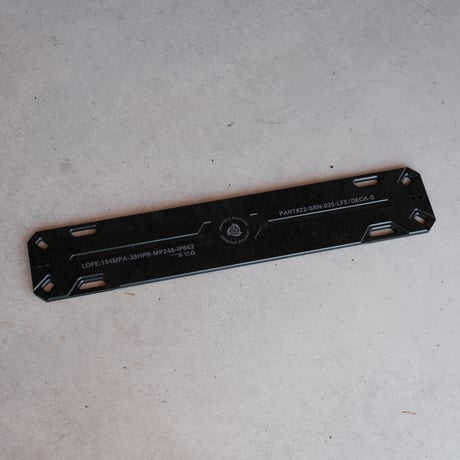 <LOCK FIELD EQUIPMENT> DECK-0 BLACK　type A