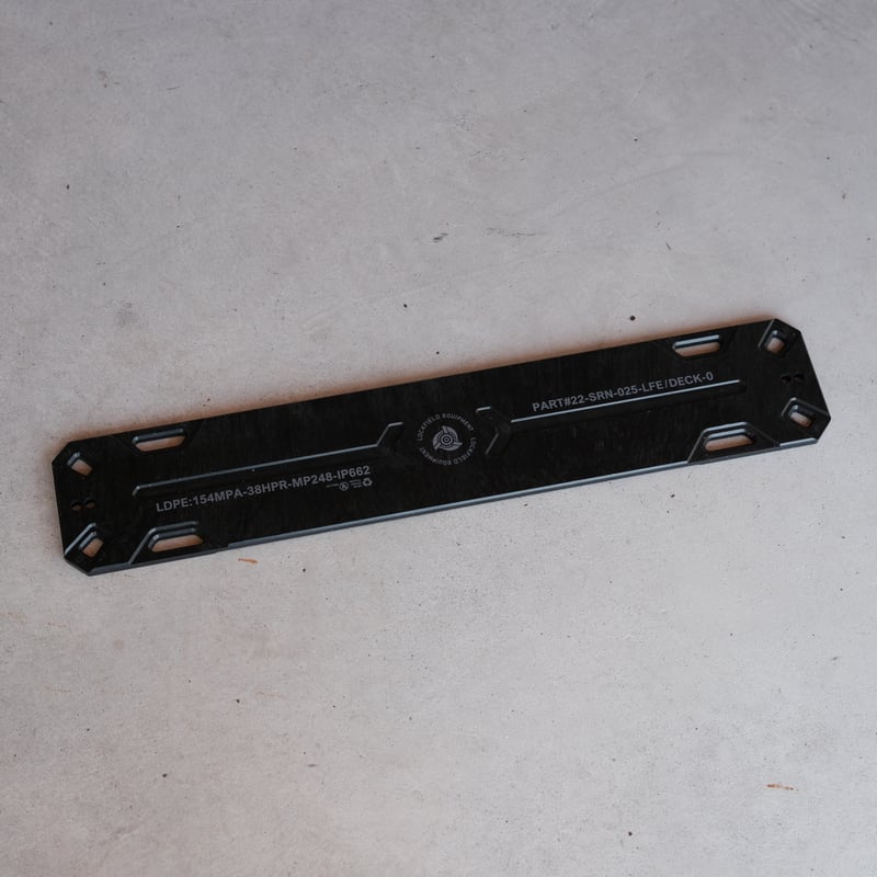 LOCKFIELD EQUIPMENT DECK-0 ブラック LOCK FIELD EQUIPMENT> DECK-0 BLACK type A | UN