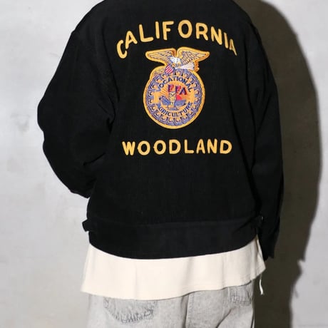 <THRIFTY LOOK > FFA JACKET CALIFORNIA WOODLAND