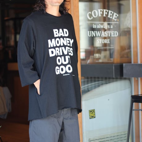 <JOCKRIC | ジョックリック>  Football coverall Apron (BAD MANEY DRIVES OUT GOOD)