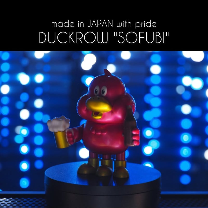 DUCKROW SOFUBI ダックローソフビ フィギュア 八咫烏 DUCKROW 
