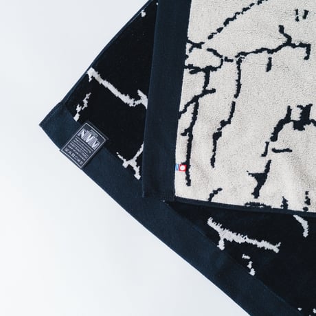 <NATURAL MOUNTAIN MONKEYS> HOTEL BLANKET （Cotton Crack）