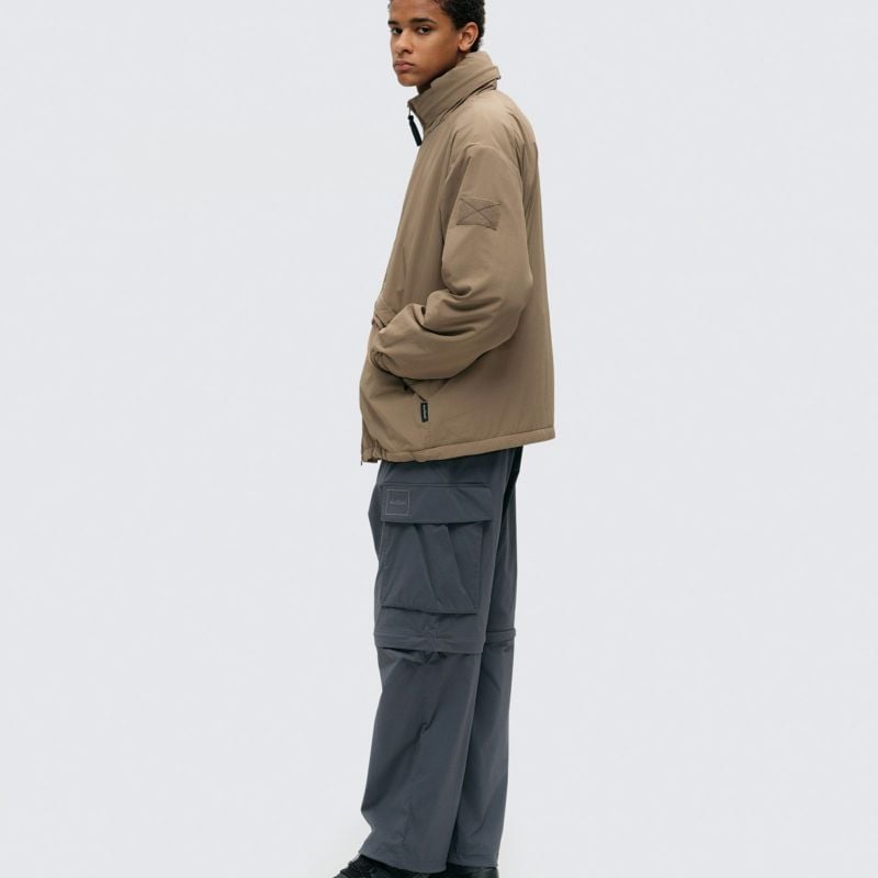 美品 WILD THINGS COLD WEATHER PARKA schott WILD THINGS>COLD WEATHER PARKA SCHOTT FLEECE L