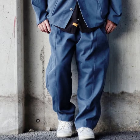 <NATAL DESIGN>RANDY WORK PANTS -AIR FORCE BLUE-