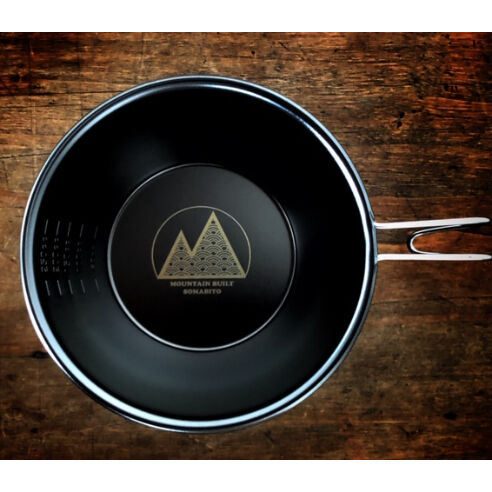 Snow Peak - ソマビト somabito SomAsiera cup somablack 金 SomAbito>SomAsiera cup somablack【マウンテンシリーズ金ロゴ