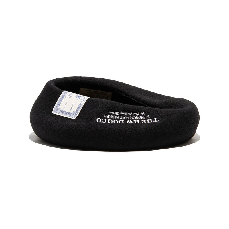 THE HW DOG CO ベレー帽　EMBROIDERY BIG BERET THE H.W.DOG&CO EMBROIDERY BIG BERET | TRACK END
