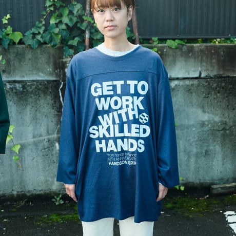 <JOCKRIC RECLAIM×handson grip> handson grip 10TH Football coverall Apron