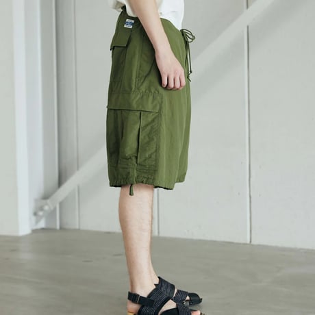 <ARMY TWILL>Nylon OX Cargo Short【2colors】