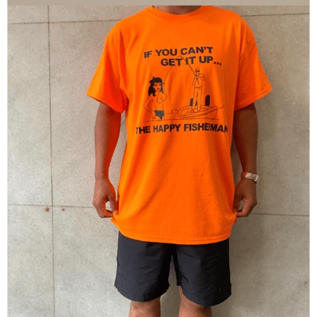 <LAKE KILLER> HAPPY FISHERMAN TYPE-2(ORANGE)