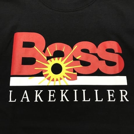 <LAKE KILLER> BASS LOGO S/S TEE(BLACK)
