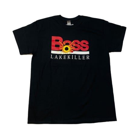 <LAKE KILLER> BASS LOGO S/S TEE(BLACK)