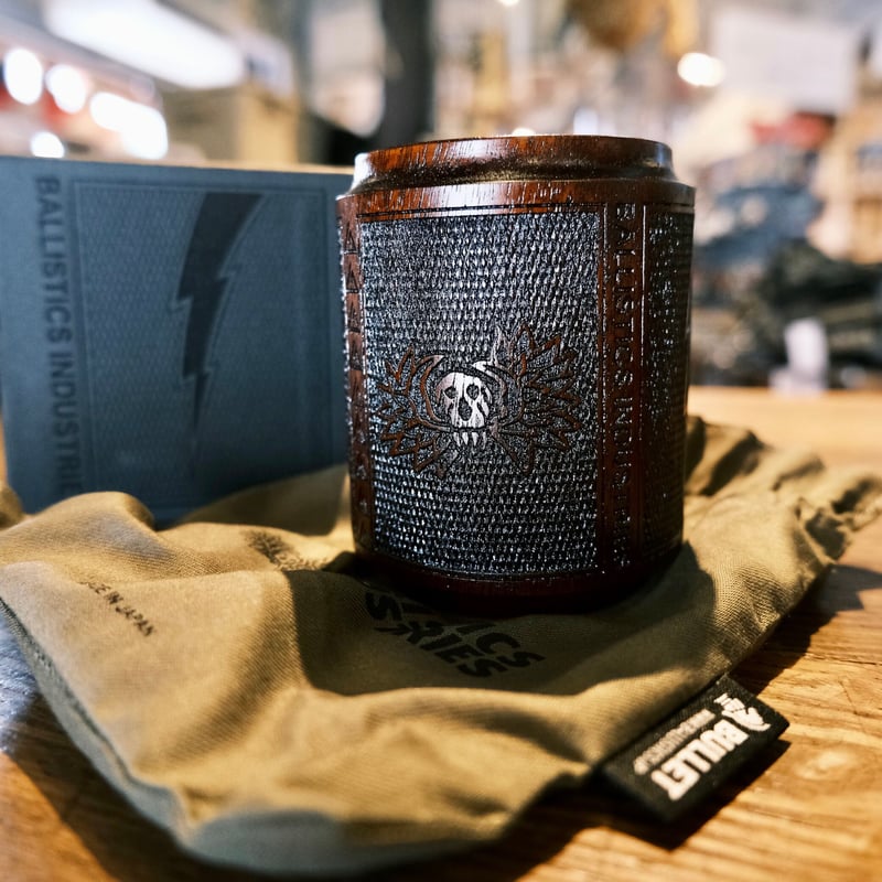 お一人様一点まで< BALLISTICS > CHECKERING CUP【拭き漆仕上げ】