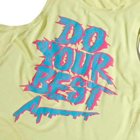 <ELDORESO>Do Your Best Tank【3colors】