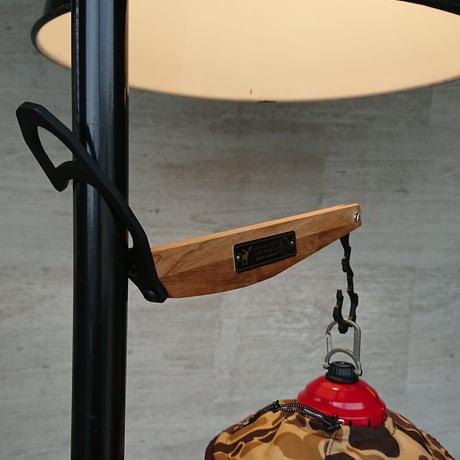 <CAMPOOPARTS>Lantern hanger Lloyd wood【 CAMPOOPARTS＆gravity-equipment】