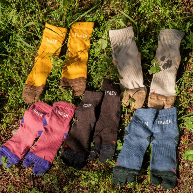 ハイカートラッシュ　ZEN MONK ZEN MONK. Socks for those who wanna walk far and keep going. Don't