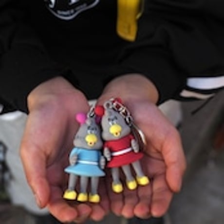 <DUCKROW>DUCKMICO FIGURE KEY HOLDER
