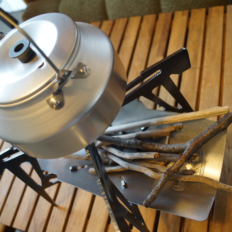 CAMPOOPARTS　A4ソロ焚火台　火星人Kayak（カヤック） CAMPOOPARTS A4ソロ焚火台 火星人Kayak（カヤック） | campooparts