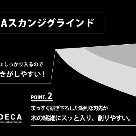 <FEDECA | フェデカ> FEDECA Trail knife【6colors】