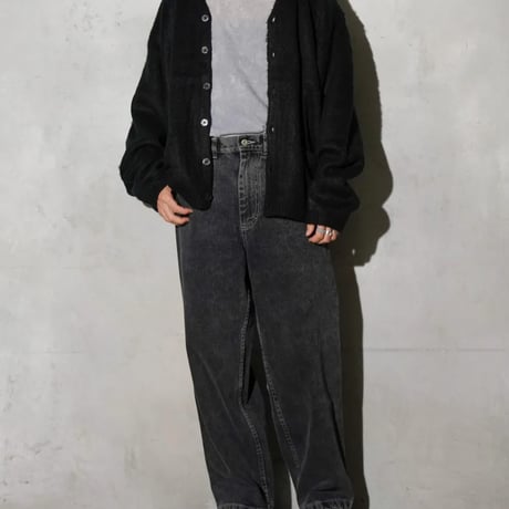 <TOWNCRAFT >SOLID SHAGGY CARDIGAN【2colors】