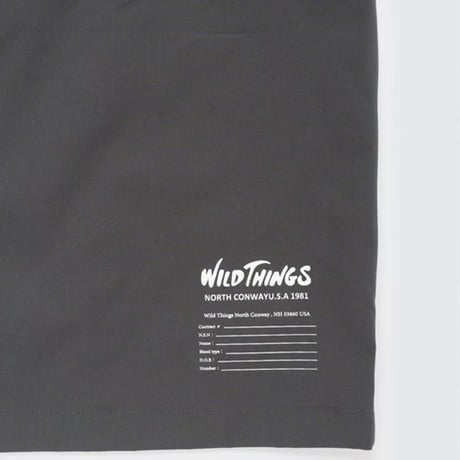 <WILD THINGS> OPEN COLLAR POCKET SHIRTS【2colors】