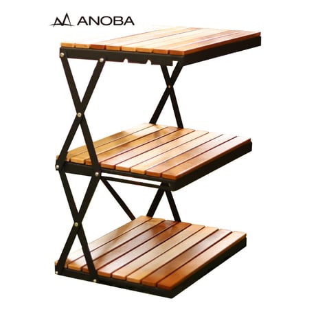 <ANOBA | アノバ> 2トーンウッドラック 3段
