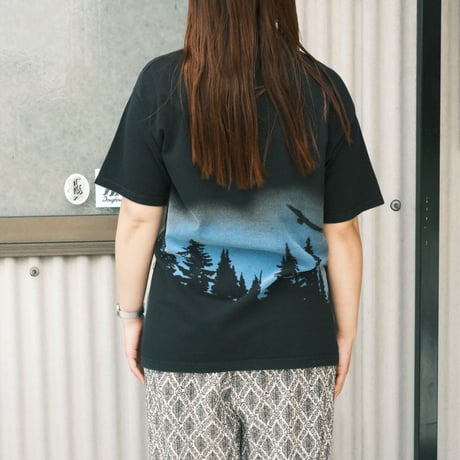 〈UNWASTED〉UnW Vintage T【eagle】