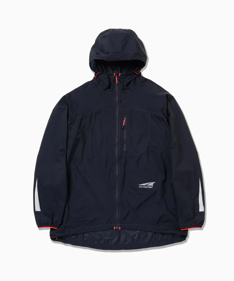 ALTRA×and wander>ventilation wind jacket【2colo
