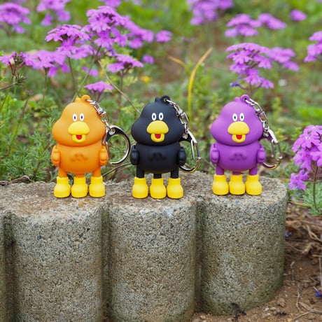 <DUCKROW>DUCKROW FIGURE KEY HOLDER【3colors】