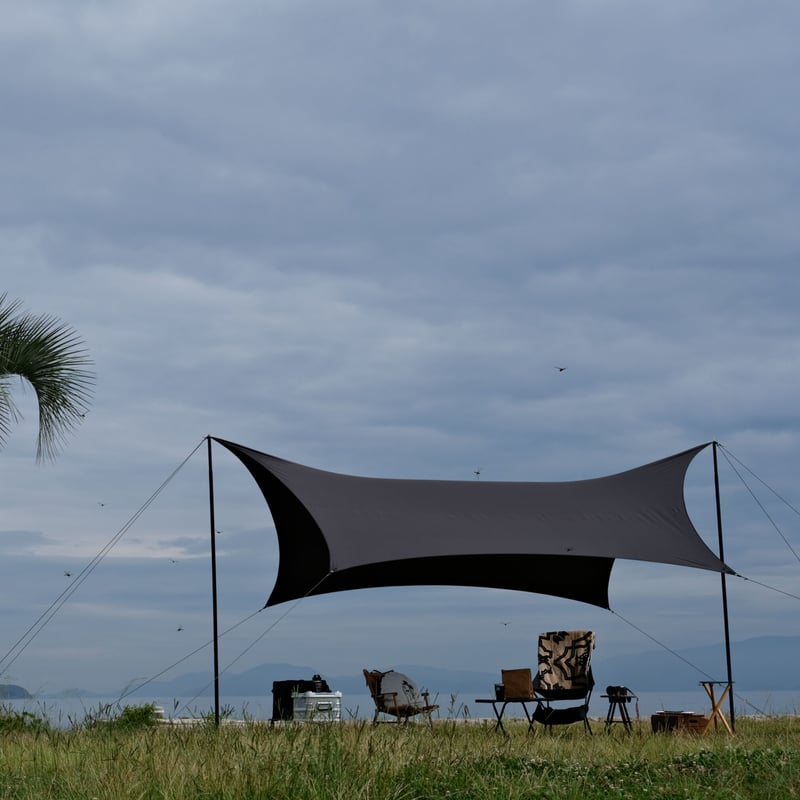 Telo タープ 青 収納袋付き 収納袋-maku リリース | Telo