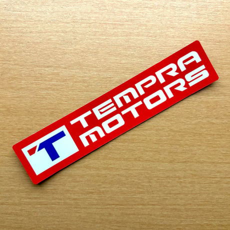 <tempra garage>HPステッカー