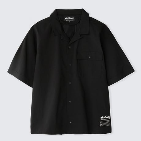 <WILD THINGS> OPEN COLLAR POCKET SHIRTS【2colors】