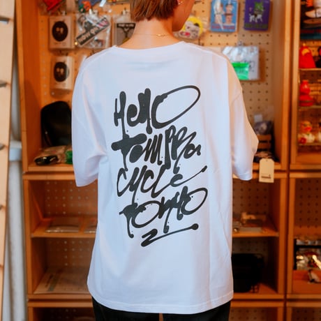 <TEMPRA GARAGE> tempra cycle & garage × Ryuji Kamiyama Tシャツ