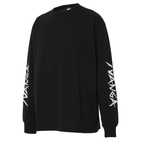 <NANGA> ECO HYBRID SLV LOGO L/S TEE(UNISEX)