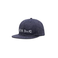<THE H.W DOG&CO.>DENIM SKATE CAP 【3colors】