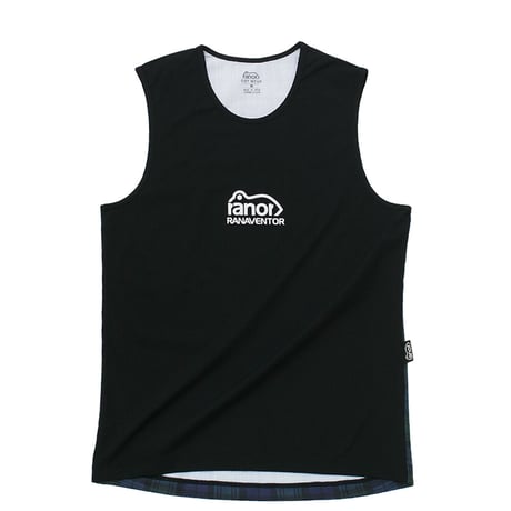 ウォーキング・ランニングウェア ranor HAND LOGO MIXCHER PRINT NOSLEEVE ウォーキング・ランニングウェア ranor HAND LOGO MIXCHER PRINT