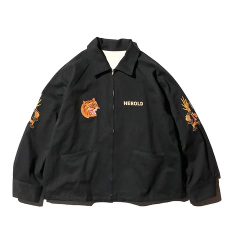 <THRIFTY LOOK > SOUVENIR VIET-NAM 1965 JACKET -VELOUR-