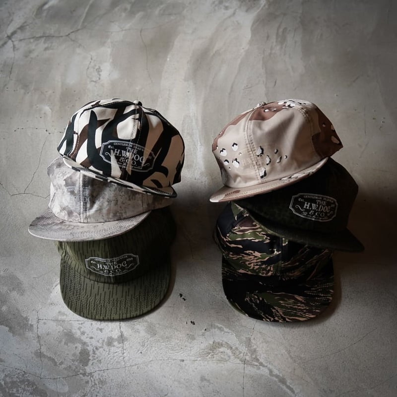 THE H.W DOG&CO.>MILITARY TRUCKER CAP 【2colors】