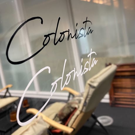 <COLONISTA> オリジナル カッティングステッカー