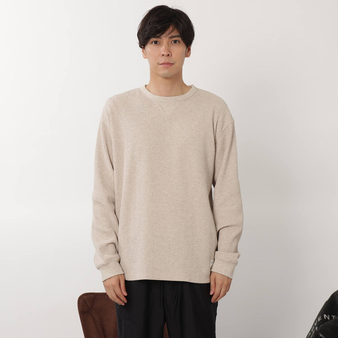 NANGA | ナンガ> ECO HYBRID WAFFLE L/S TEE / エコハイブ...