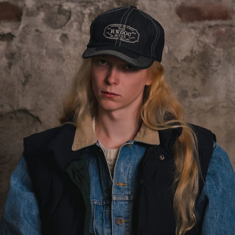THE H.W DOG&CO.>TRUCKER CAP-D【INDIGO】 | UNWAST