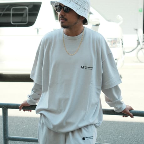 <COOTIE PRODUCTIONS×handson grip>Merino Wool Oversized Cellie L/S Tee